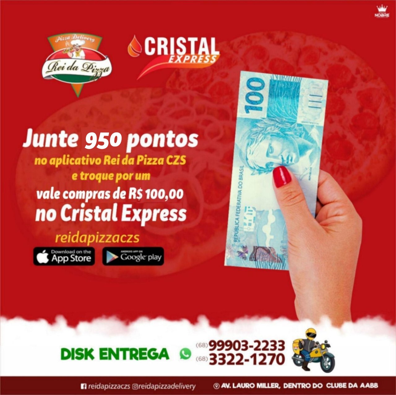 Ganhar prêmios pedindo #pizza 🍕e com desconto 😱 só no AAP #reidapizzaczs 👑