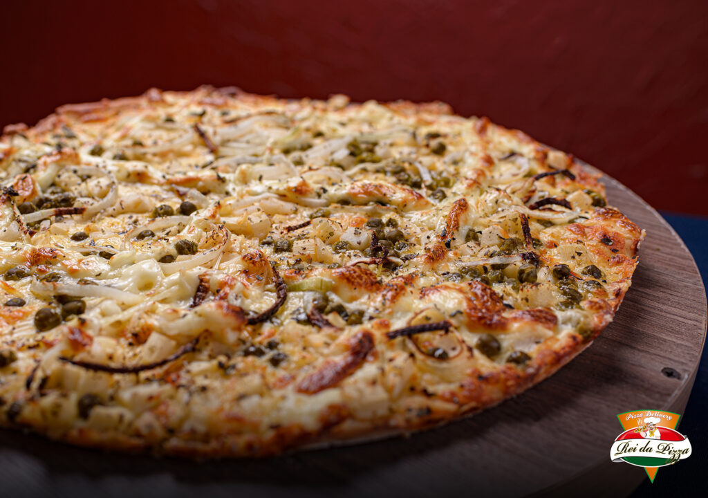 Também tem #pizzavegetariana 🍕 na #reidapizzaczs