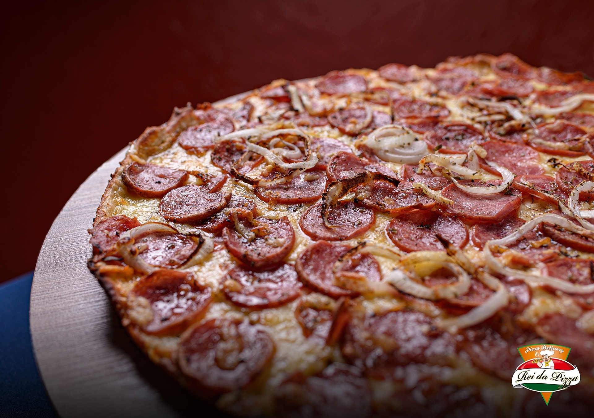 #pizza 🍕 de #calabresa da #reidapizzaczs