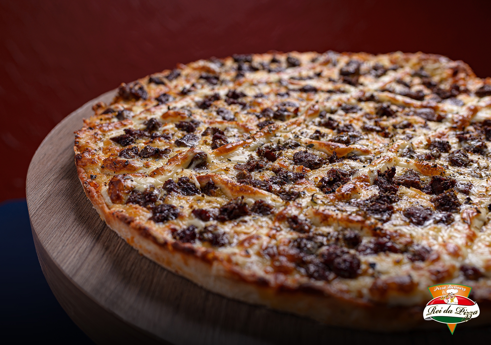 Domingão é #pizza 🍕 de #filécomcatupiry da #reidapizzaczs