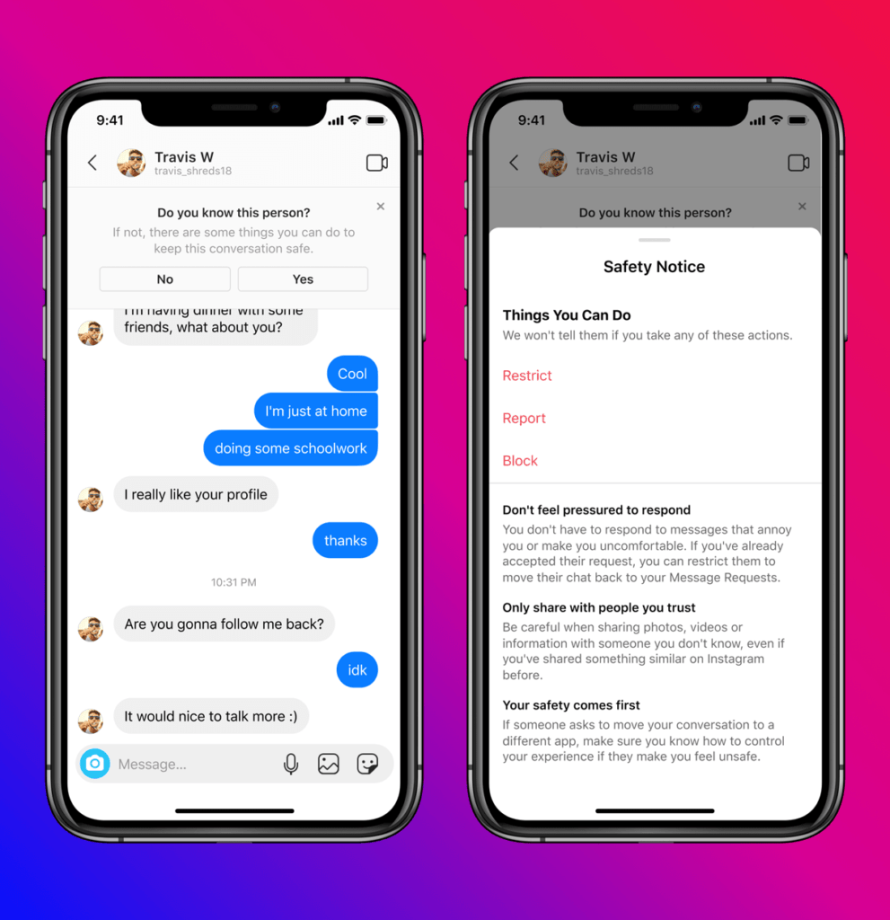 Instagram vai implementar medidas para dificultar envio de mensagens entre adultos e adolescentes