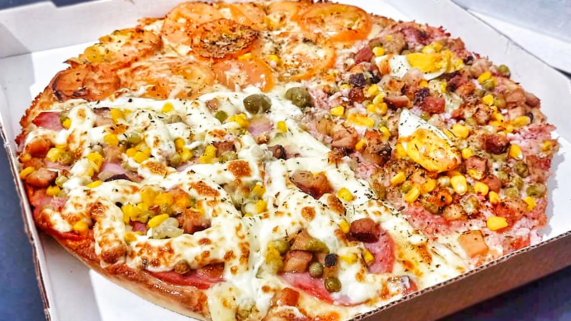 Pensando em #Pizza 🍕 hoje? Essa já foi, da uma olhada... #lombocomcatupiry, paulista e siciliana 🤤