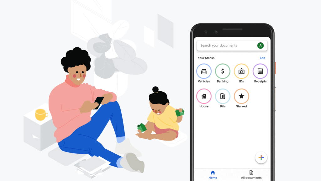 Novo app do Google para digitalizar e organizar documentos