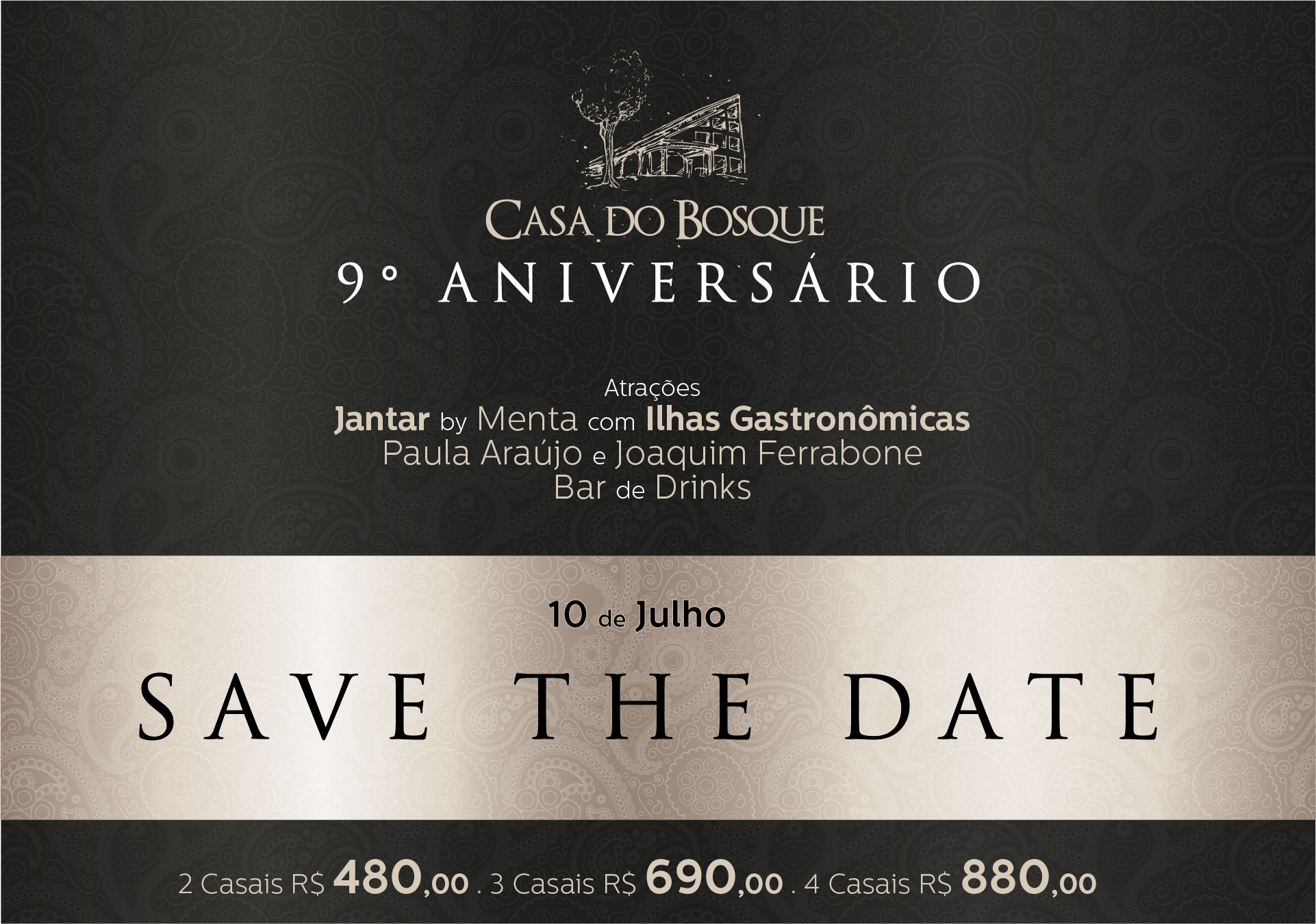 9° Aniversário Casa do Bosque