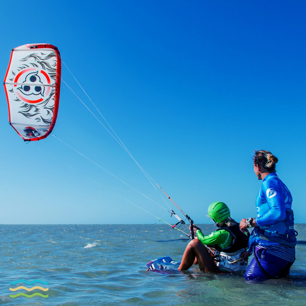Aula de Kitesurf