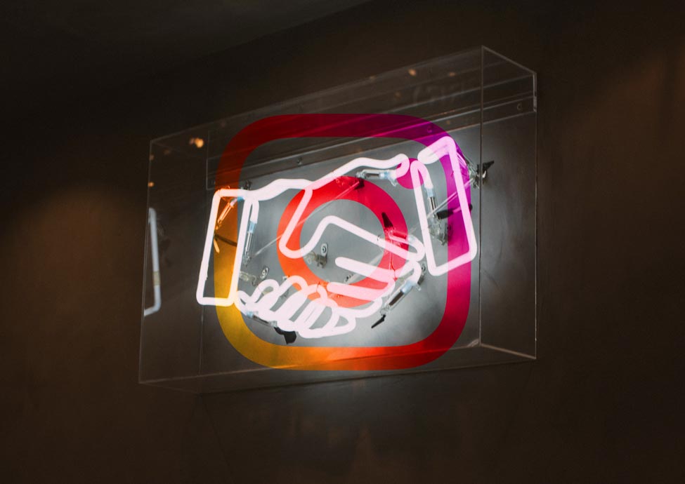 Drinpe, drinpe, Instagram para empresas