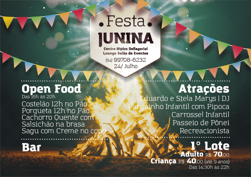 Festa Junina - Centro Hípico Dellagerisi Lounge Salão de Eventos