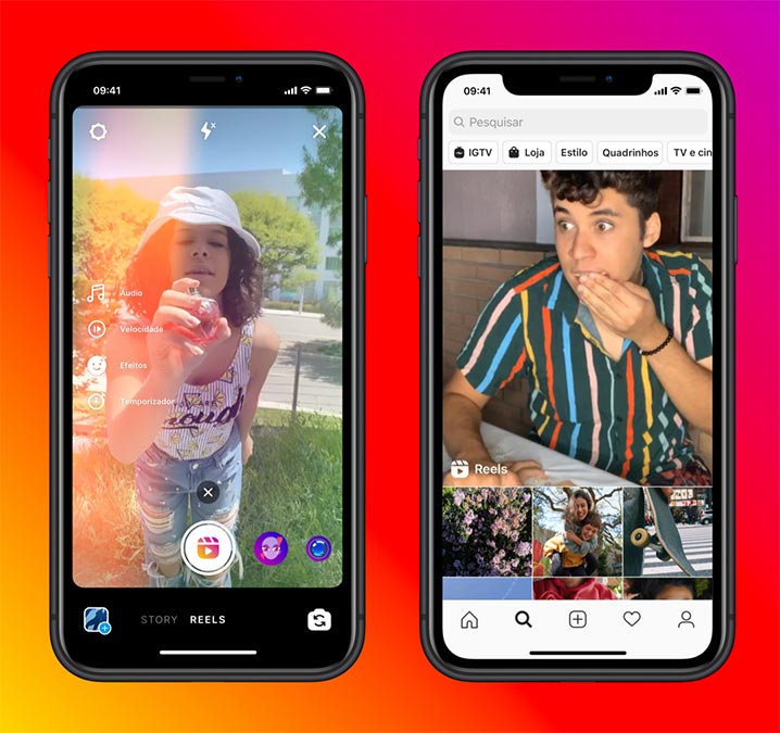 Postar vídeo no Instagram, Instagram