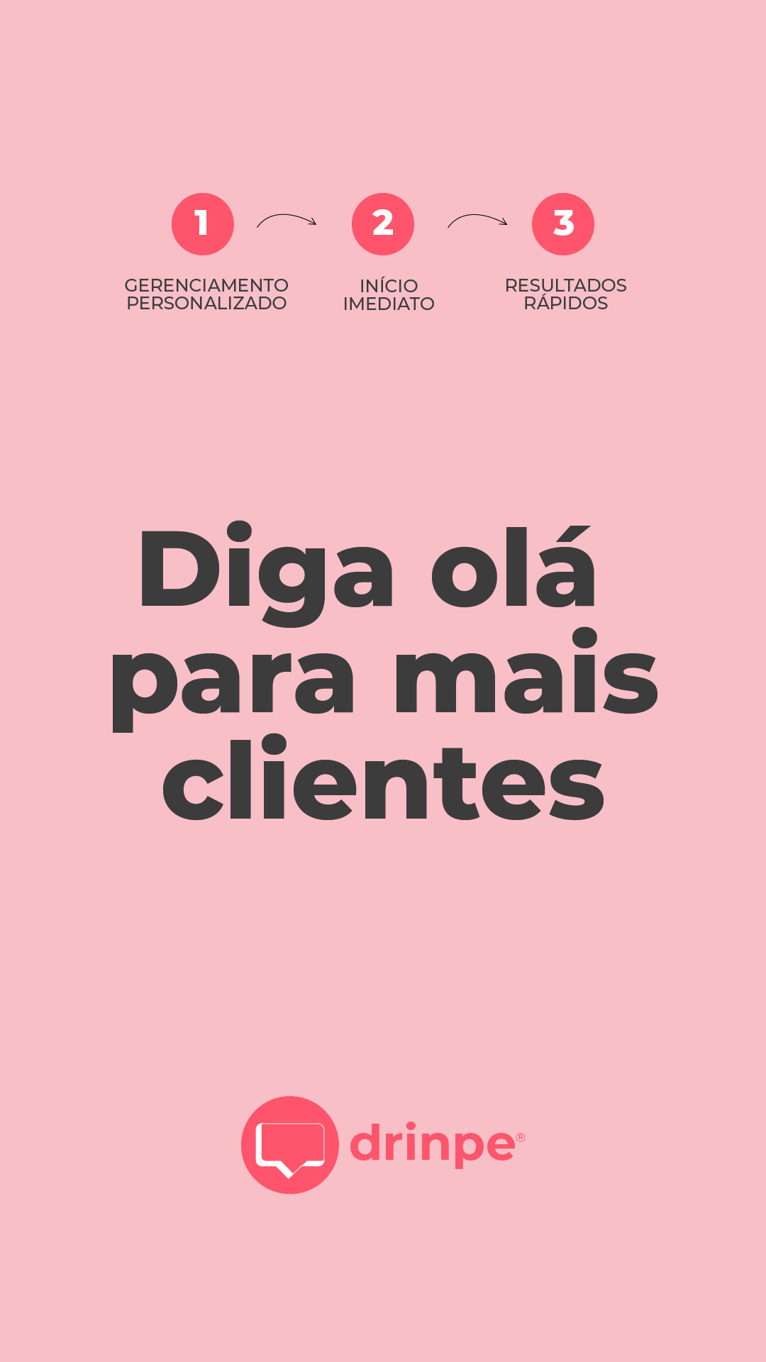 Drinpe, drinpe, captação de clientes, captar mais clientes, aumentar as vendas, atrair mais clientes, gerenciamento de redes sociais, gestão de tráfego pago, gestão de conteúdo